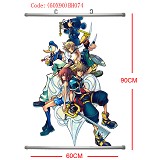 Kingdom of hearts anime wallscroll