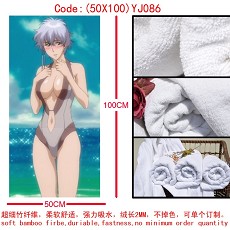 Bleach anime cotton bath towels