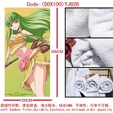 Code geass anime cotton bath towel