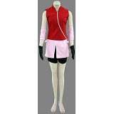 Naruto Haruno Sakura anime cosplay cloth/costume set