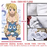 Fariy tail anime bamboo fiber bath towel
