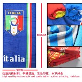 Italy football team cotton towel