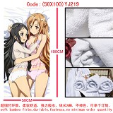 Sword art online anime bath towel