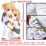 Rin and Len anime bath towel