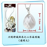 Sword Art Online anime necklace(white)
