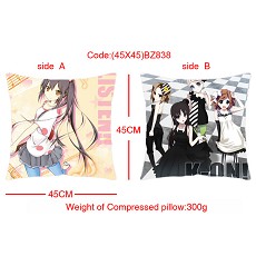 K-ON anime double sides pillow(45X45)BZ838