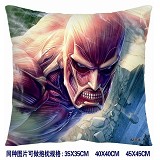 Attack on Titan anime double side pillow 3738