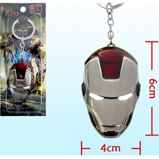 Iron Man mask keychain