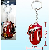 The Rolling Stones anime key chain