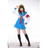 Suzumiya Haruhi anime cosplay costume dress cloth set 