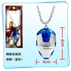 Iron Man necklace(blue)