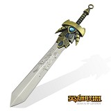 League of Legends The Might of Demacia anime metal weapon collection 15CM