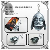 Star Wars mask key chain(silver)
