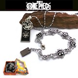 One Piece law anime necklace+bracelet