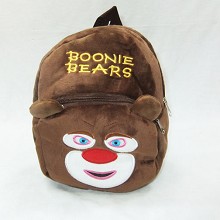 BOONIE bear anime plush backpack bag