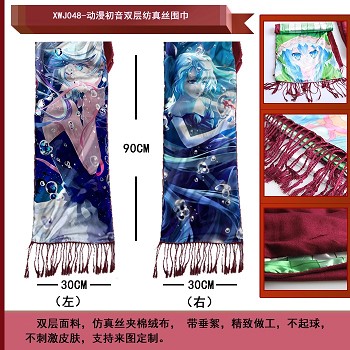 Hatsune Miku anime scarf