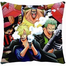 One Piece anime double side pillow 4187