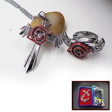 Naruto anime necklace+ring