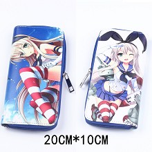 Collection anime pu long wallet/purse