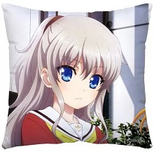 Charlotte two-sided pillow
