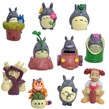 Totoro figures set(10pcs a set)