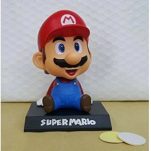 Super Mario shake head action figure