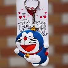 Doraemon two-sided key chain