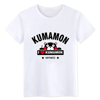 Kumamon cotton white t-shirt