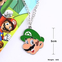 Super Mario green necklace