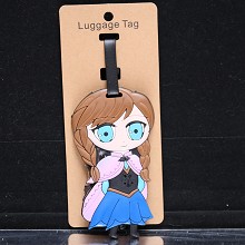 Frozen luggage tag