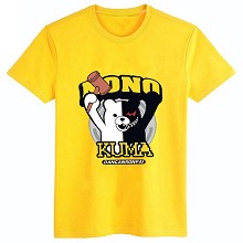 Dangan Ronpa cotton yellow t-shirt