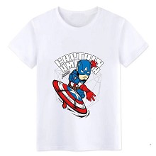 The Avengers Iron Man cotton white t-shirt