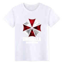 Resident Evil cotton white t-shirt