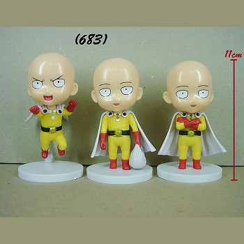 One Punch Man figures set(3pcs a set)