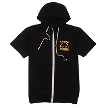 One Punch Man cotton short sleeve hoodie