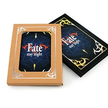 Fate anime hard cover notebook