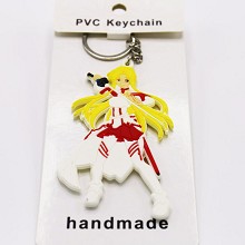 Sword Art Online PVC two-sided key chain