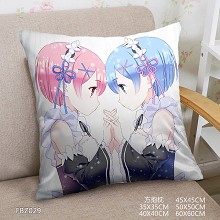 Re:Life in a different world from zero Rem two-sided pillow