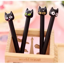 The black cat pens set(12pcs a set)random