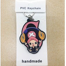 One Piece Sanji two-sided key chain