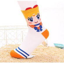 Sailor Moon cotton socks a pair