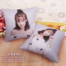 Star Hehui Zheng Zi two-sided pillow