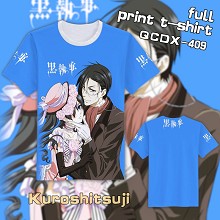Kuroshitsuji full print t-shirt