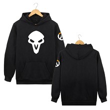 Overwatch Reaper long sleeve thick hoodie