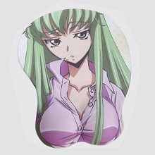 Code Geass CC 3D anime silicone mouse pad