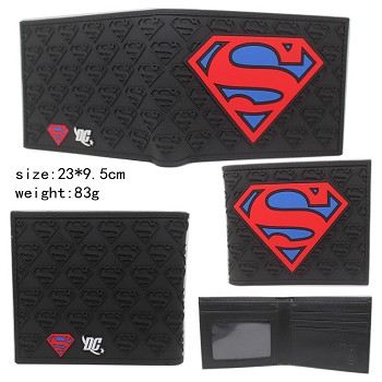 Super Man silicon wallet