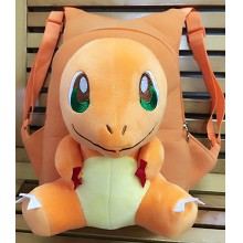 Pokemon Charmander children plush backpack school bag