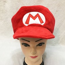 Super Mario plush hat cap