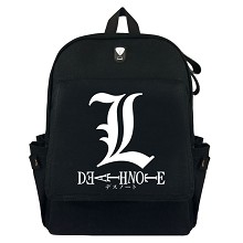 Death Note canvas backpack bag
