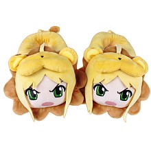12inches Fate saber plush shoes slippers a pair